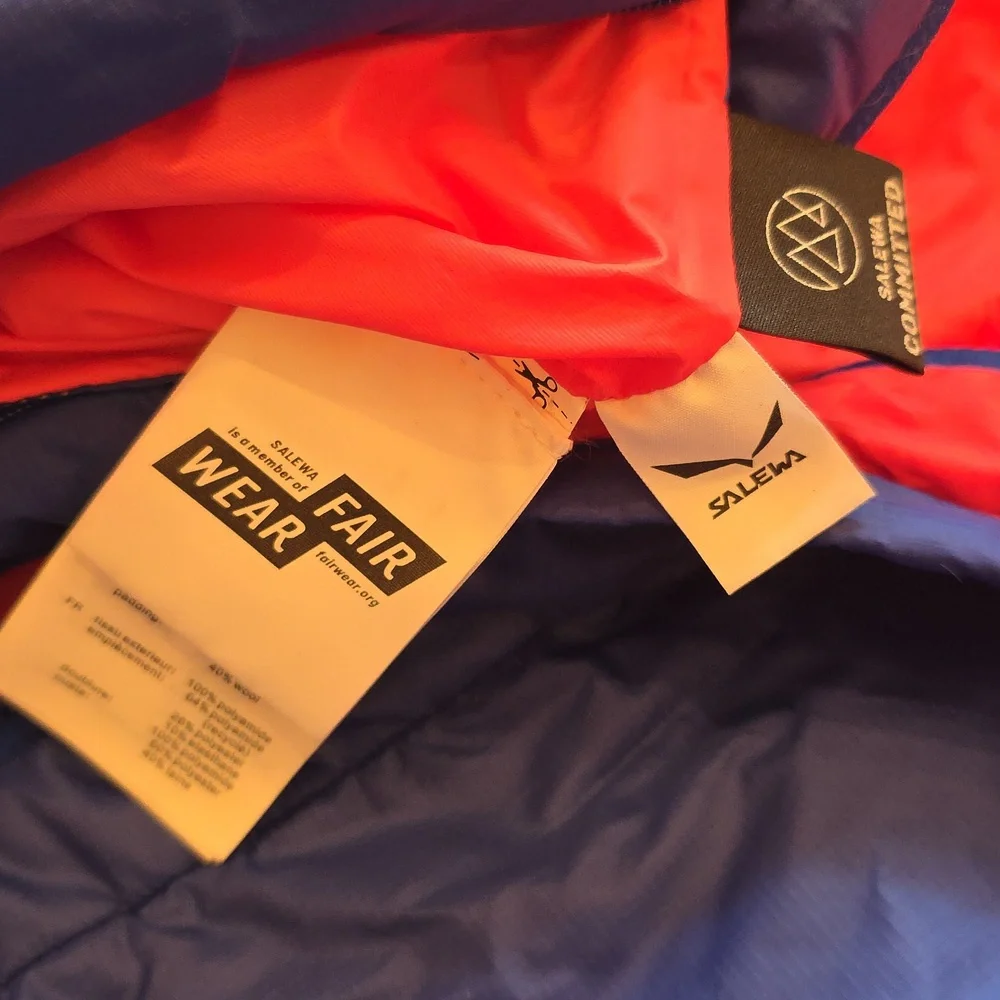 Salewa Women's Blue Hooded Jacket - Picture 5 of 6